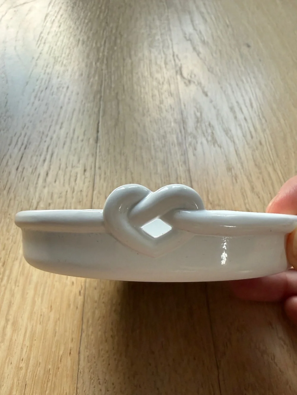 Lenox/kate spade White 'You & Me' With Love Ring Dish